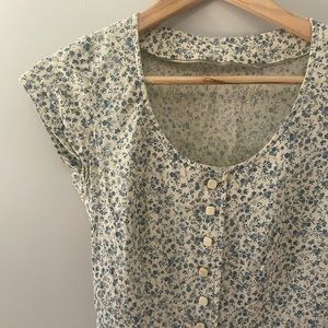 Absolutely GORGEOUS Vintage hand-made dress - with pockets!!